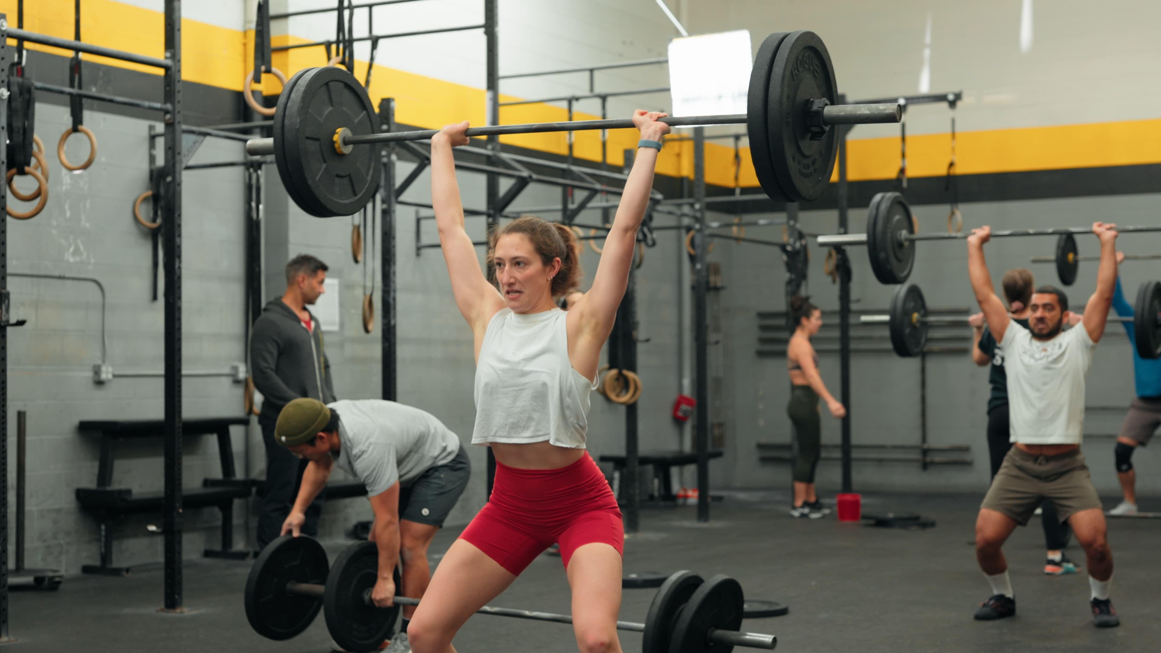 Professional commercial video production for fitness community with dynamic action cinematography